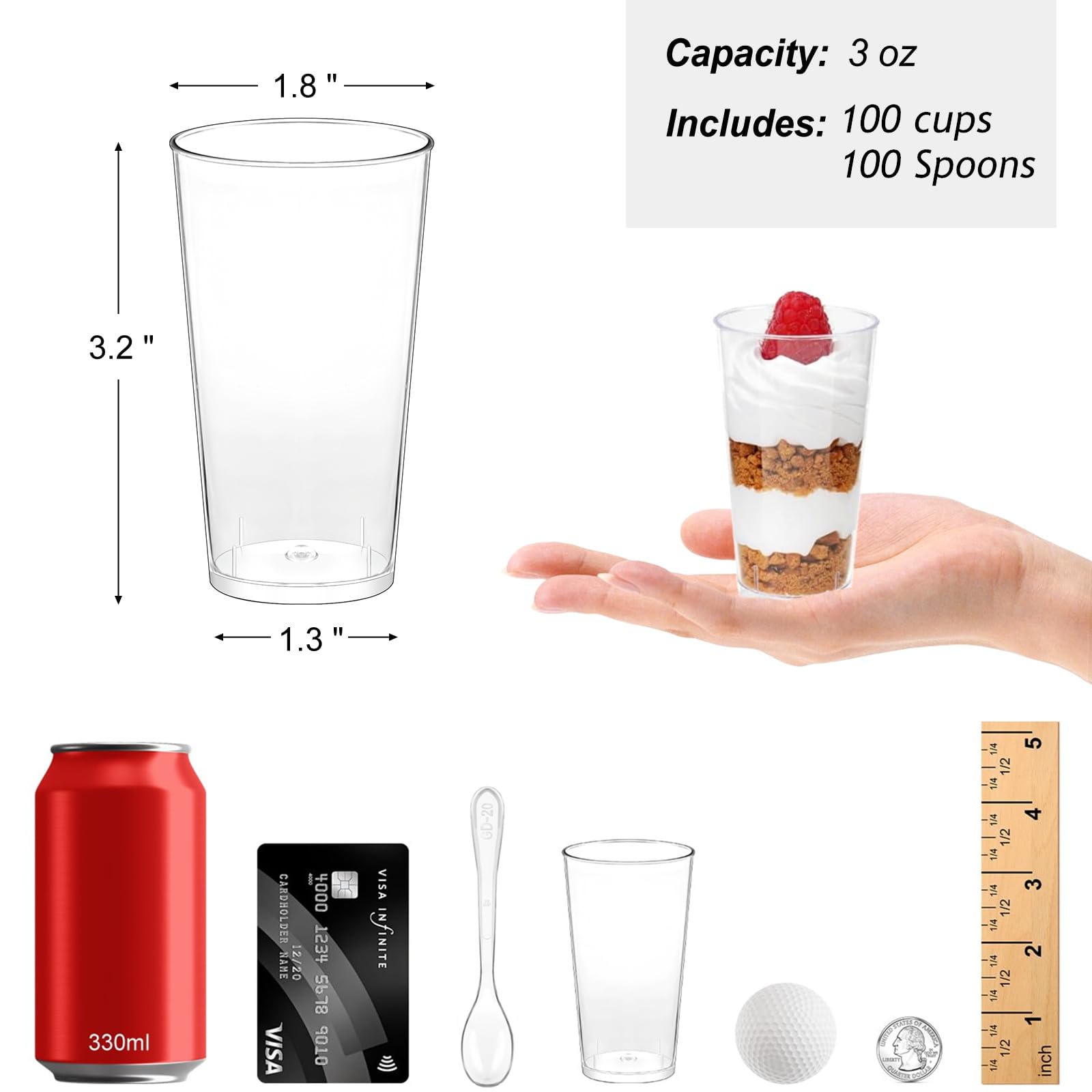 Verrine Transparente 10cl